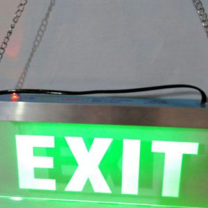 LED EXIT HANGING SIGN