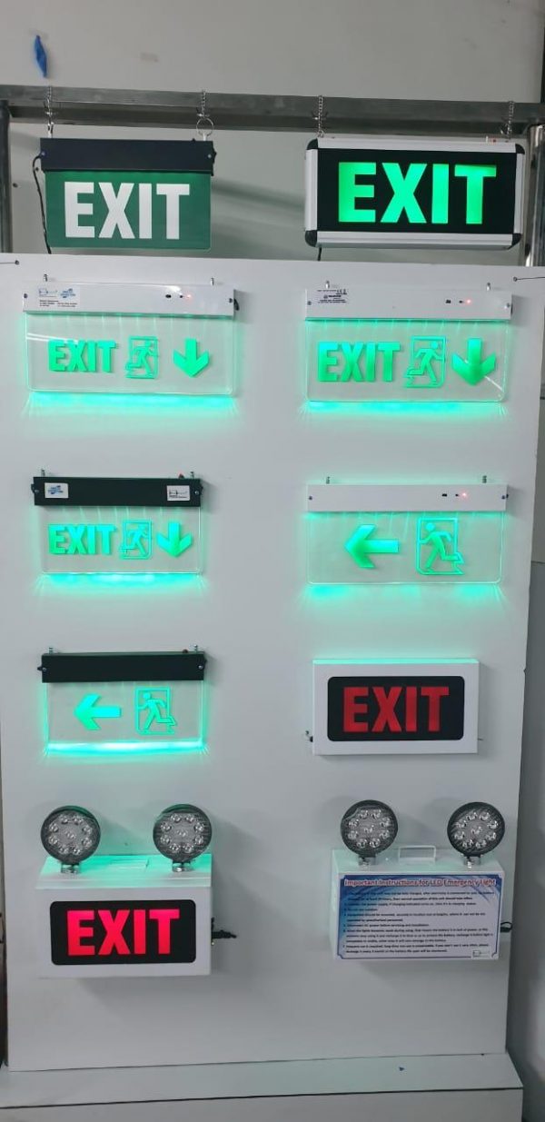 LED EXIT SIGNS – Gurukrupa Art